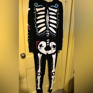 Old Navy day of the dead skeleton Onesie
